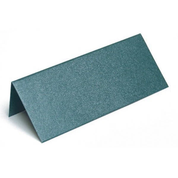 Paper Line Metallic Bordkort, 250 g, 7 x 10 cm, 10 stk